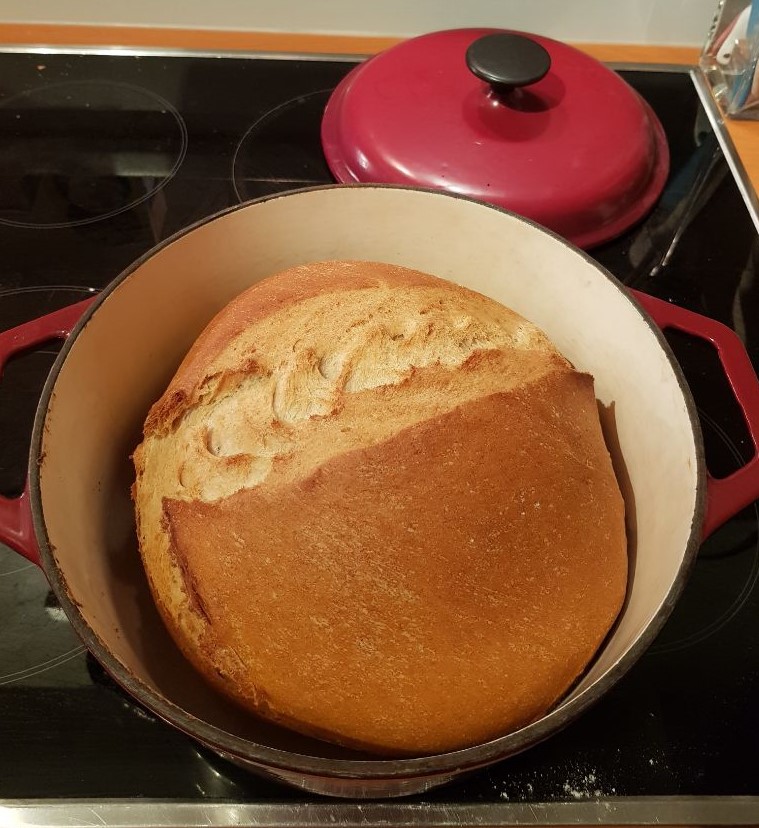 Bread in pot